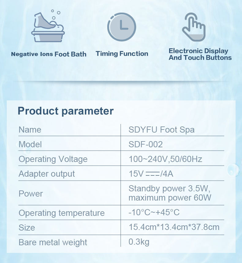 Oxiram EliteFlow™ Luxury Foot Recovery Spa
