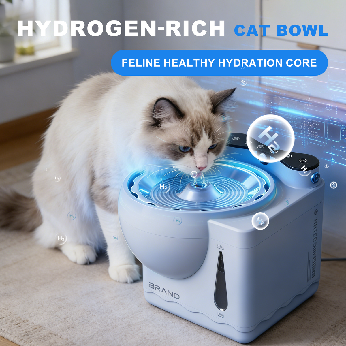 Oxiram PetComfort™ Smart Cat Fountain (ORS-001)