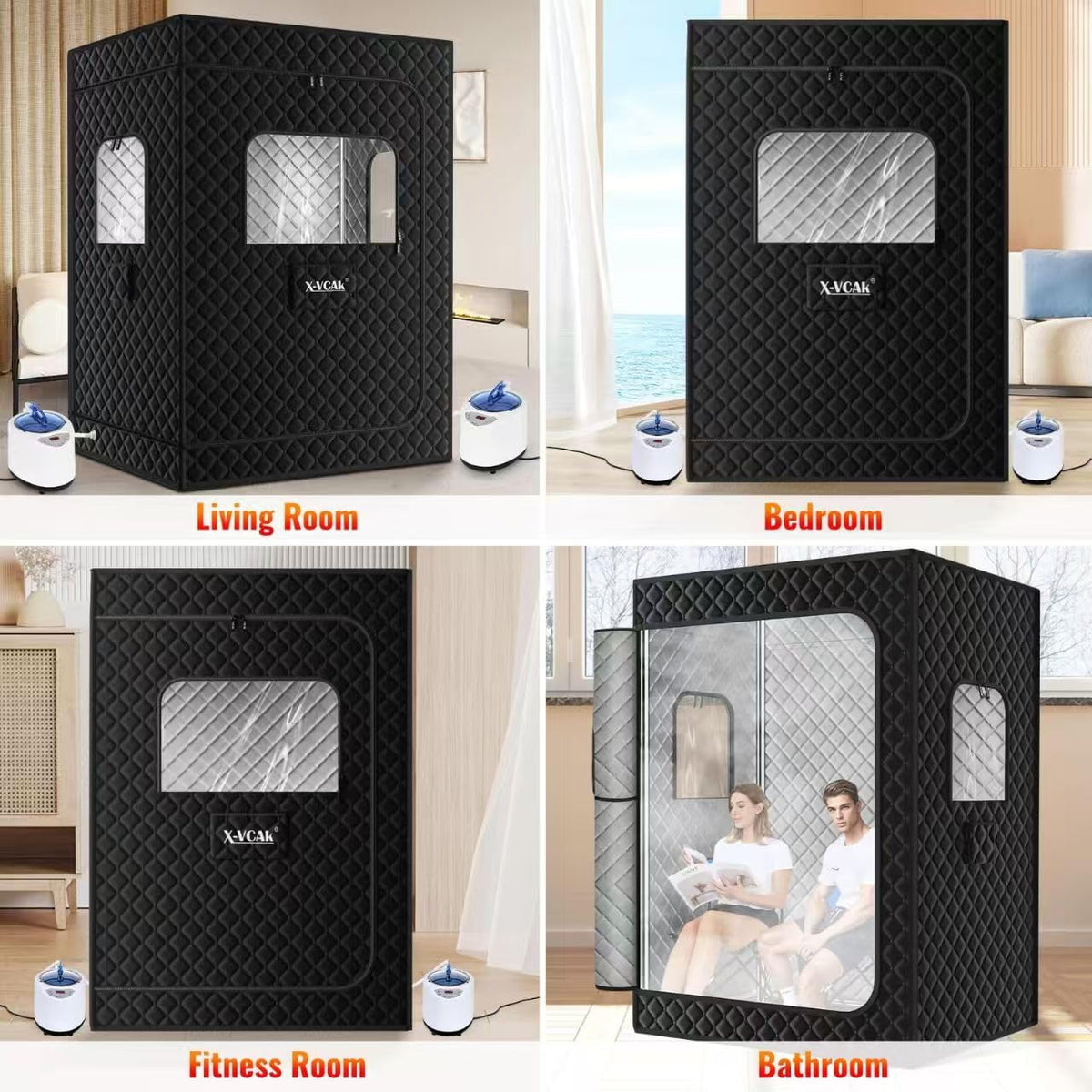 DuoSteam 2-Person Portable Sauna Tent