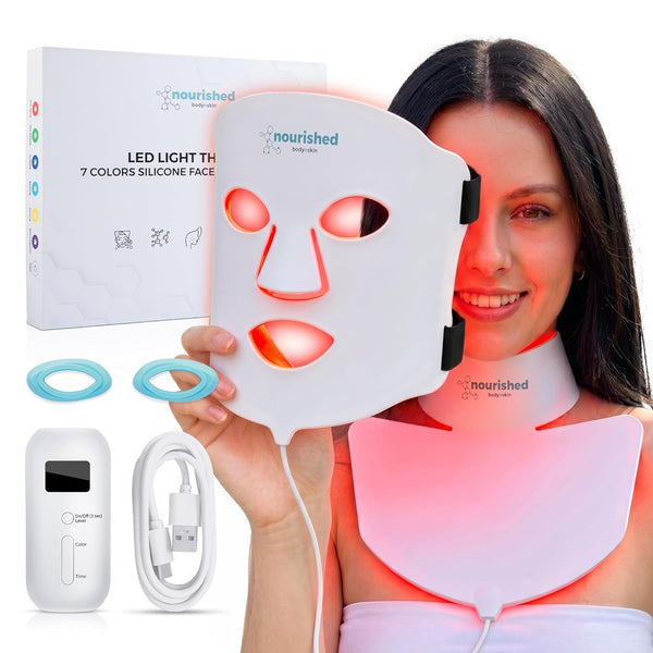 Oxiram LED Face & Neck Mask | 7 Colors