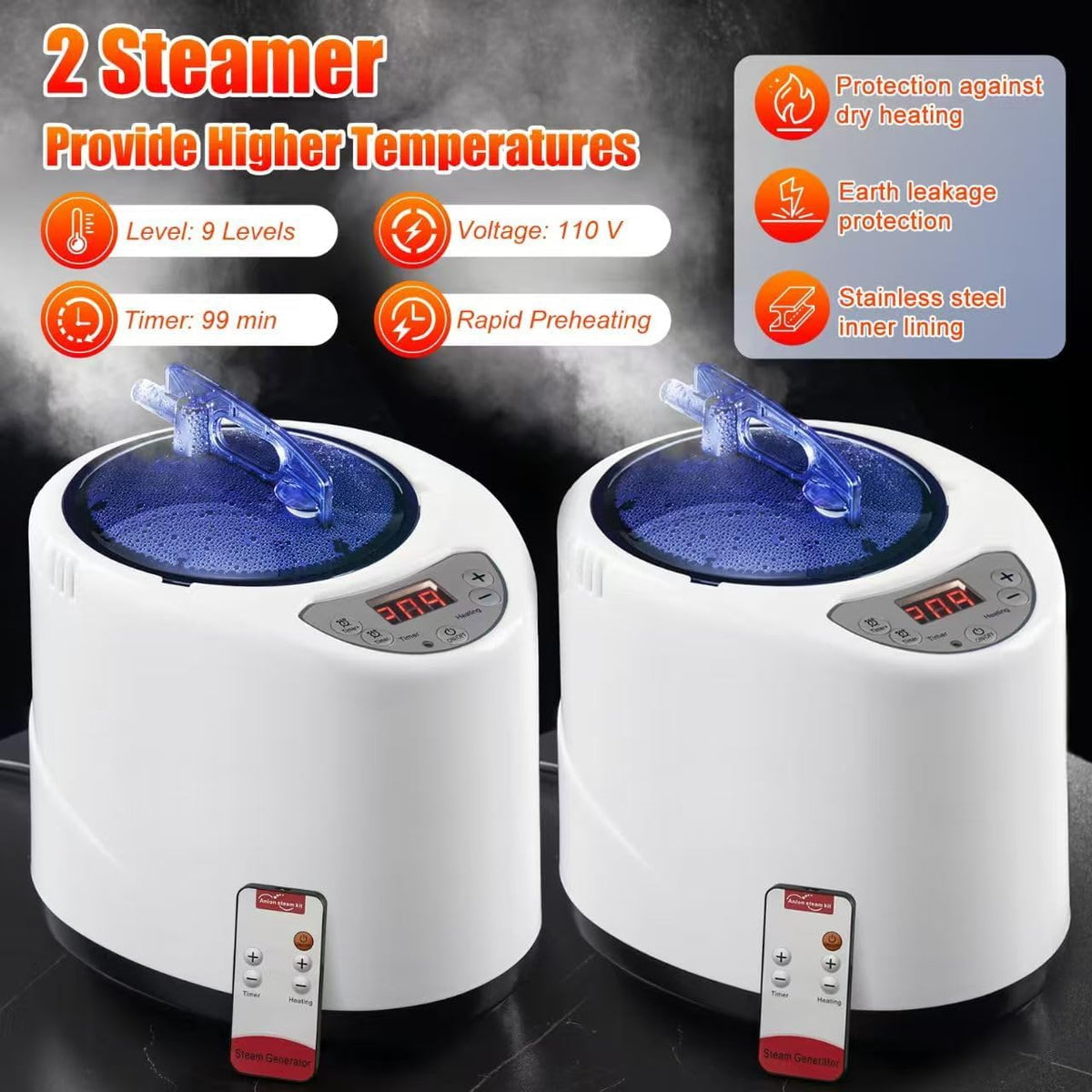 DuoSteam 2-Person Portable Sauna Tent