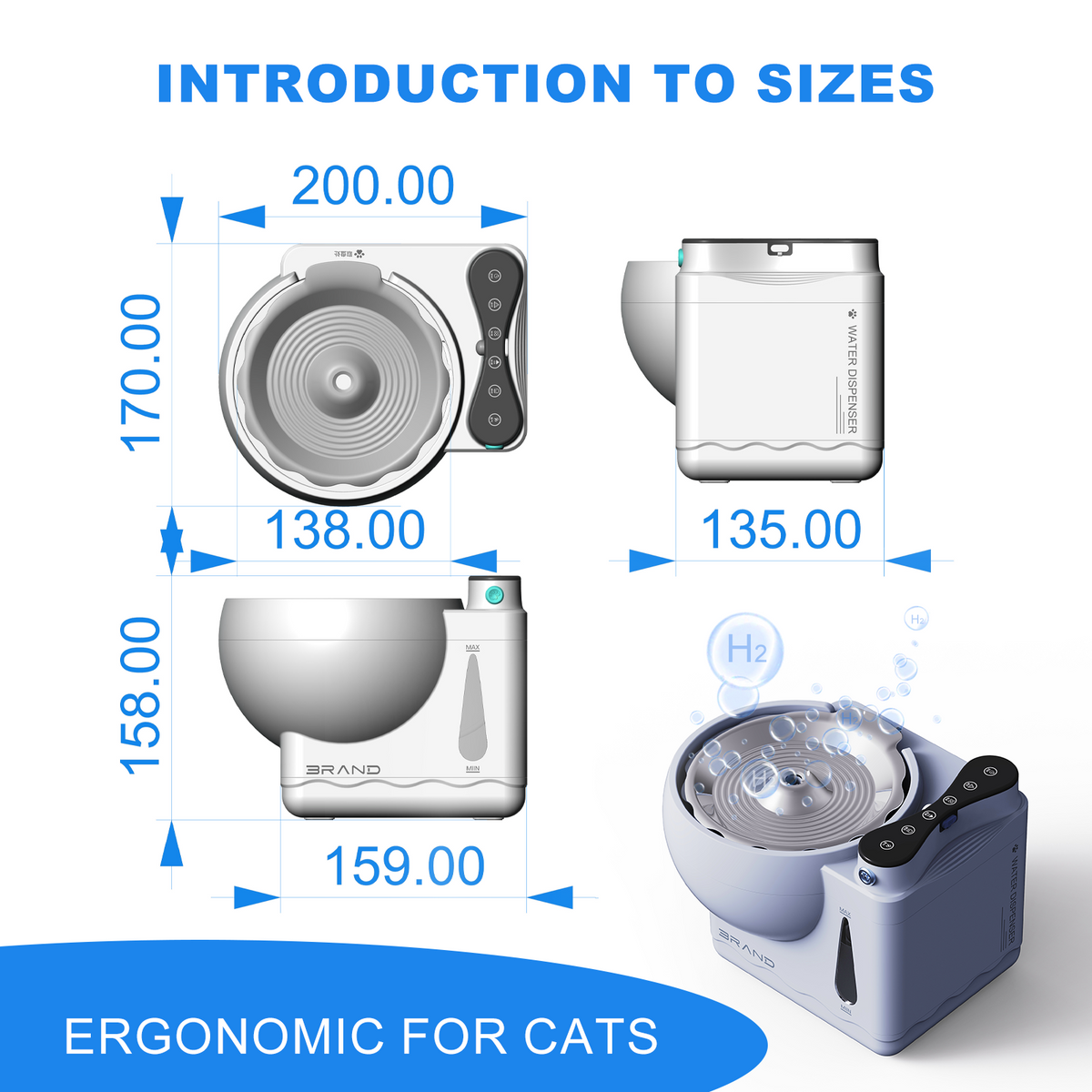 Oxiram PetComfort™ Smart Cat Fountain (ORS-001)