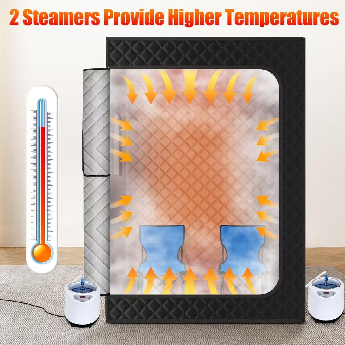 DuoSteam 2-Person Portable Sauna Tent