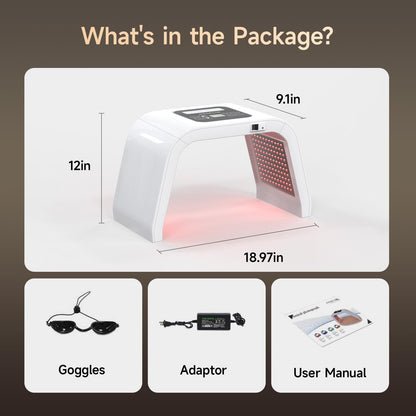 8 in 1 Colors LED Light Therapy Machine