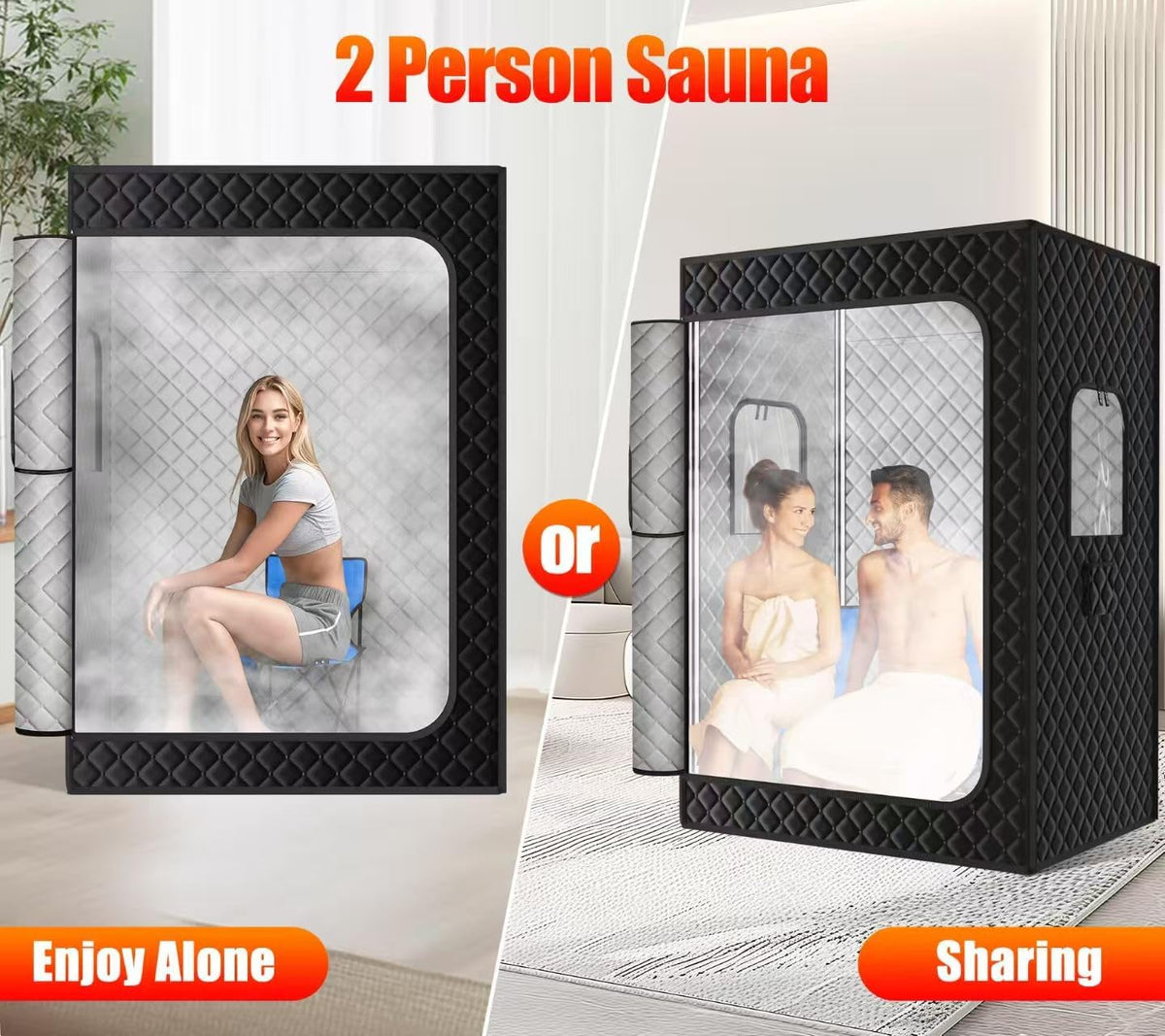 DuoSteam 2-Person Portable Sauna Tent