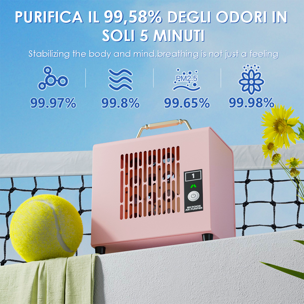 Oxiram AirFlow™ Desktop Wellness Hub