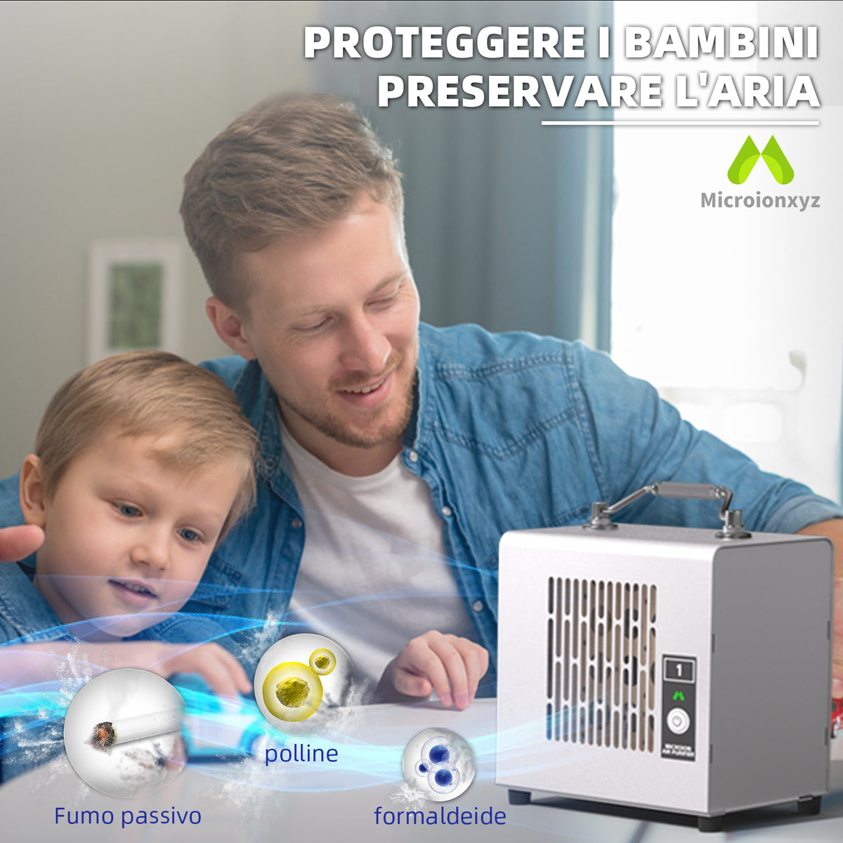 Oxiram AirFlow™ Desktop Wellness Hub