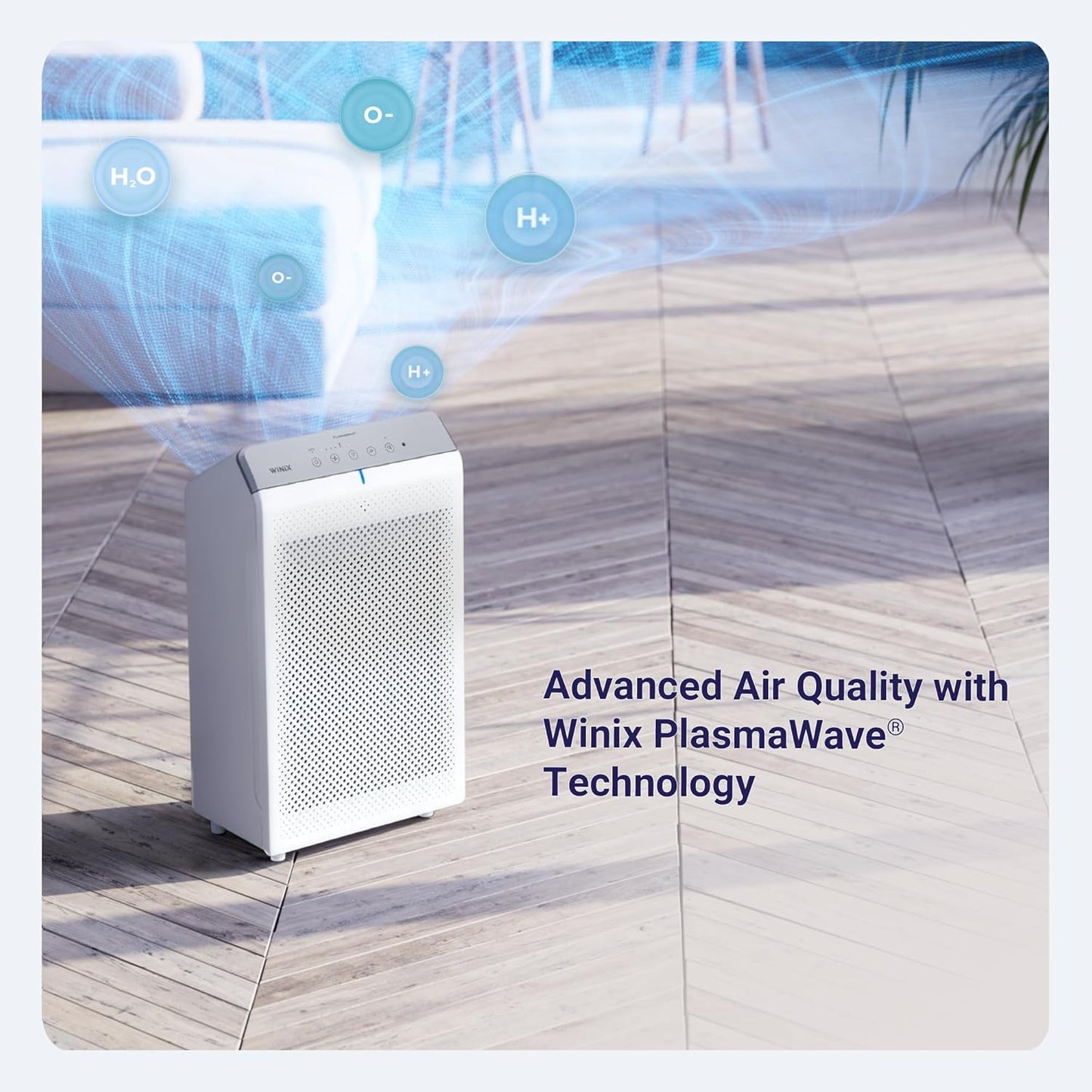 5530 Air Purifier (New Generation of 5500-2 with App Control) for Home Large Room up to 1882 Ft² in 1 Hr, True HEPA, High Deodorization Carbon Filter and Auto Mode, Captures Pet Allergies, Smoke